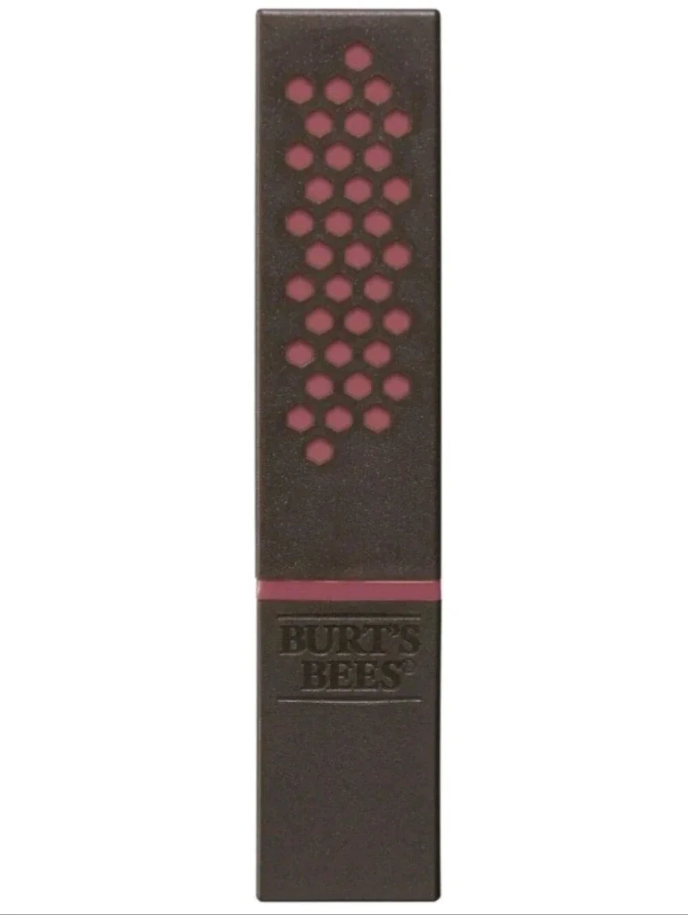 ☆NEW☆LOT OF 3☆Burt's Bees 100% Natural Glossy Lipstick, 516 ROSE FALLS, 3 Tubes